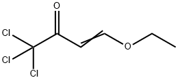 1,1,1-三氯-4-乙氧基-3-丁烯-2-酮,83124-74-7,结构式