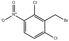 2,6-Dichloro-3-nitrobenzyl BroMide Structure
