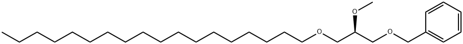 Benzene, 2-methoxy-3-(octadecyloxy)propoxymethyl-, (R)- Structure