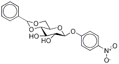 p-Nitrophenyl 4,6-Benzylidene-α-D-glucopyranoside 结构式