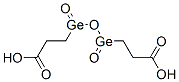 3-[(2-carboxyethyl-oxo-germyl)oxy-oxo-germyl]propanoic acid Structure