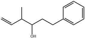 4-METHYL-1-PHENYL-HEX-5-EN-3-OL Struktur