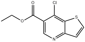 7-CHLOROTHIENO[3,2-B]PYRIDINE-6-CARBOXYLIC ACID Structure