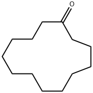 シクロトリデカノン 化学構造式