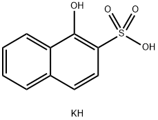 1-ヒドロキシ-2-ナフタレンスルホン酸カリウム 化学構造式
