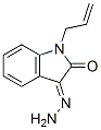 1-ALLYL-3-HYDRAZONO-1,3-DIHYDRO-INDOL-2-ONE Struktur