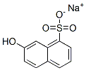 7-ヒドロキシ-1-ナフタレンスルホン酸ナトリウム 化学構造式
