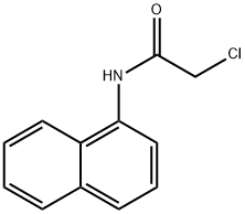 2-クロロ-N-1-ナフトイルアセトアミド 化学構造式