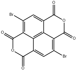 4,9-DibroMoisochroMeno[6,5,4-def]isochroMene-1,3,6,8-tetraone Structure