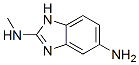 1H-Benzimidazole-2,5-diamine,  N2-methyl-  (9CI) Structure