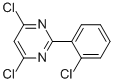 2-(2-CHLOROPHENYL)-4,6-DICHLOROPYRIMIDINE|