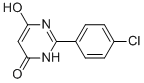 2-(4-CHLOROPHENYL)-6-HYDROXY-4(3H)-PYRIMIDINONE Structure