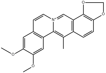 去氢紫堇碱, 83218-34-2, 结构式