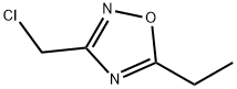 3-(chloromethyl)-5-ethyl-1,2,4-oxadiazole Struktur