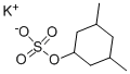 3,5-Dimethylcyclohexylsulfatepotassiumsalt Structure