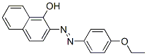 2-[(4-ethoxyphenyl)azo]-1-naphthol Structure