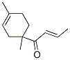 1-(1,4-dimethyl-3-cyclohexen-1-yl)-2-buten-1-one Struktur