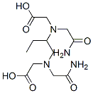 N,N'-(1,2-Butanediyl)bis[N-(2-amino-2-oxoethyl)glycine] Struktur