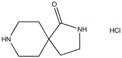 2,8- 二氮杂螺[4,5]癸烷-1-酮 盐酸盐, 832710-65-3, 结构式