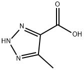 5-甲基-2H-1,2,3-三唑-4-羧酸, 832737-27-6, 结构式