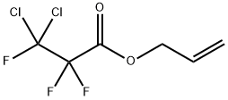 allyl 3,3-dichloro-2,2,3-trifluoropropionate  Struktur
