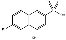 6-ヒドロキシ-2-ナフタレンスルホン酸 カリウム 化学構造式