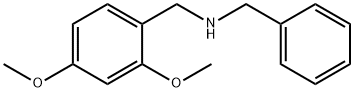 BENZYL-(2,4-DIMETHOXY-BENZYL)-AMINE Structure