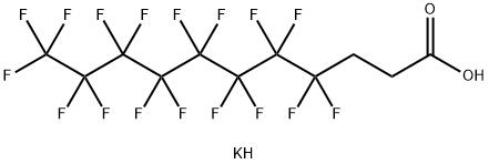 POTASSIUM 1H,1H,2H,2H-PERFLUOROUNDECANOATE, 83310-58-1, 结构式