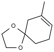 1,4-Dioxaspiro[4.5]dec-7-ene,  7-methyl- Structure
