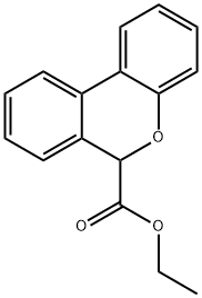 6H-Dibenzo(b,d)pyran-6-carboxylic acid, ethyl ester,83359-31-3,结构式