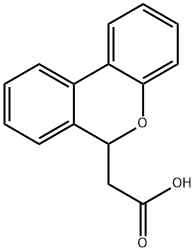 6-Carboxymethyl-6H-dibenzo(b,d)pyran 结构式