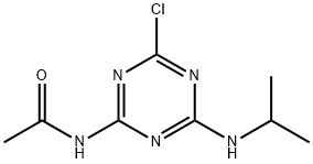 2-Chloro-4-acetaMido-6-(isopropylaMino)-s-triazine,83364-15-2,结构式