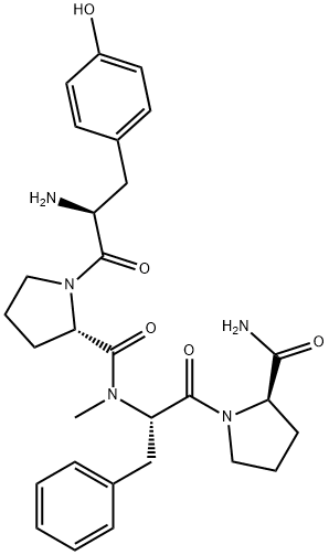 N-Me-phe（3）-吗啡肽,83397-56-2,结构式