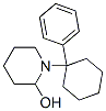 2-hydroxy-N-(1-phenylcyclohexyl)piperidine 结构式