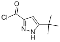 1H-Pyrazole-3-carbonyl chloride, 5-(1,1-dimethylethyl)- (9CI) Struktur
