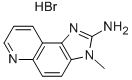 3-METHYL-3H-IMIDAZO[4,5-F]QUINOLIN-2-YLAMINE HBR 结构式