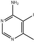 5-IODO-6-METHYL-4-PYRIMIDINAMINE Structure