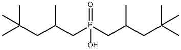 DIISOOCTYLPHOSPHINIC ACID Struktur