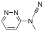 Cyanamide, methyl-3-pyridazinyl- (9CI) 结构式