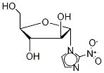 1-α-D-Arabinofuranosyl-2-nitro-1H-iMidazole Structure
