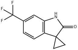 6'-(TrifluoroMethyl)-spiro[cyclopropane-1,3'-[3H]indole]-2'(1'H)-one Struktur