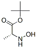 D-Alanine, N-hydroxy-, 1,1-dimethylethyl ester (9CI) Struktur