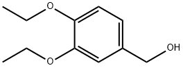 3,4-二乙氧基苄醇 结构式
