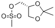 (R)-O-ISOPROPYLIDENE GLYCEROL MESYLATE Struktur