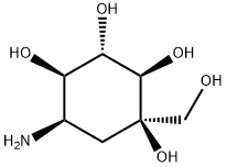 井冈霉醇胺, 83465-22-9, 结构式