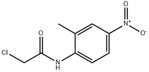 2-CHLORO-N-(2-METHYL-4-NITROPHENYL)ACETAMIDE Struktur