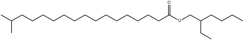 16-メチルヘプタデカン酸2-エチルヘキシル 化学構造式