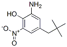 2-amino-6-nitro-4-neopentylphenol Struktur