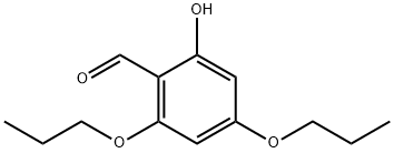 4,6-DIPROPOXYSALICYLALDEHYDE,97% 化学構造式