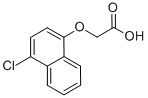 2-((4-氯萘-1-基)氧基)乙酸 结构式